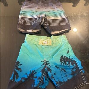Old Navy Mint Green Swim Trunks